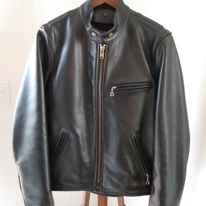Men’s Vanson Motorcycle Jacket, Leather